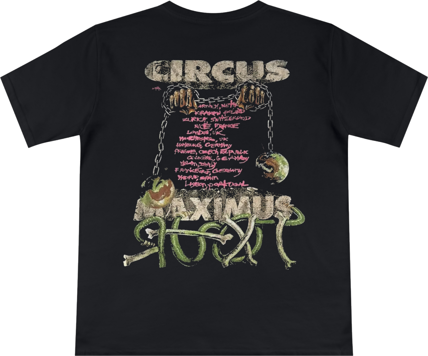 THANK GOD I'M FREE TONIGHT EUROPE TOUR TEE