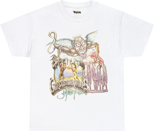 CIRCUS MAXIMUS TOUR 2023 TEE WHITE
