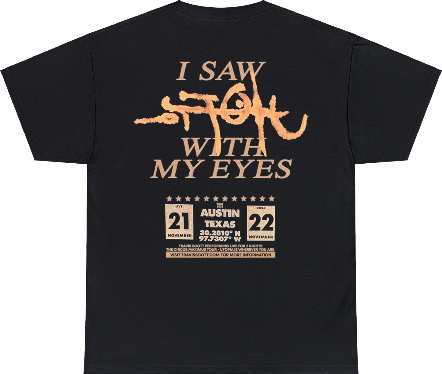 AUSTIN TOUR TEE
