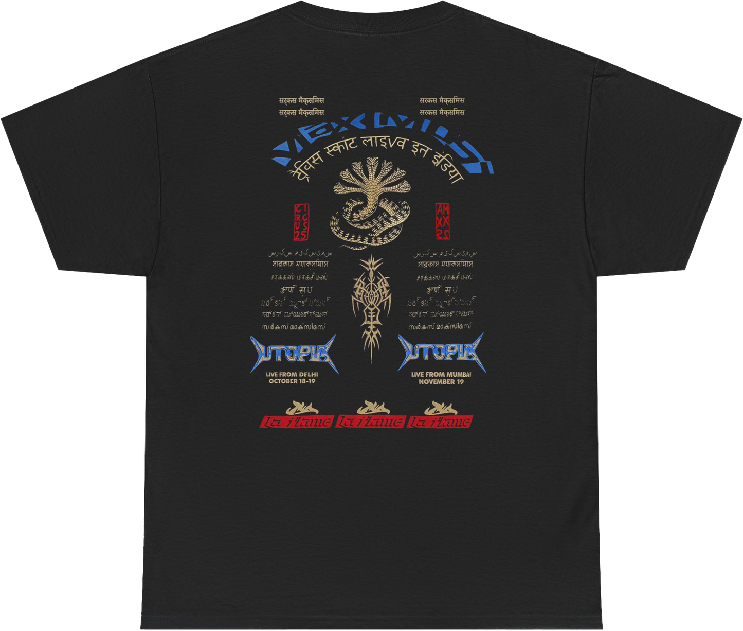 INDIA WORLD TOUR TEE