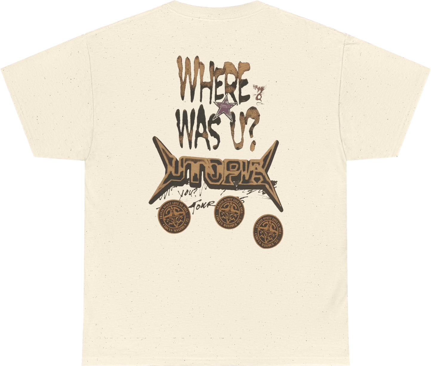 TRAVIS SCOTT IN ASIA WORLD TOUR TEE