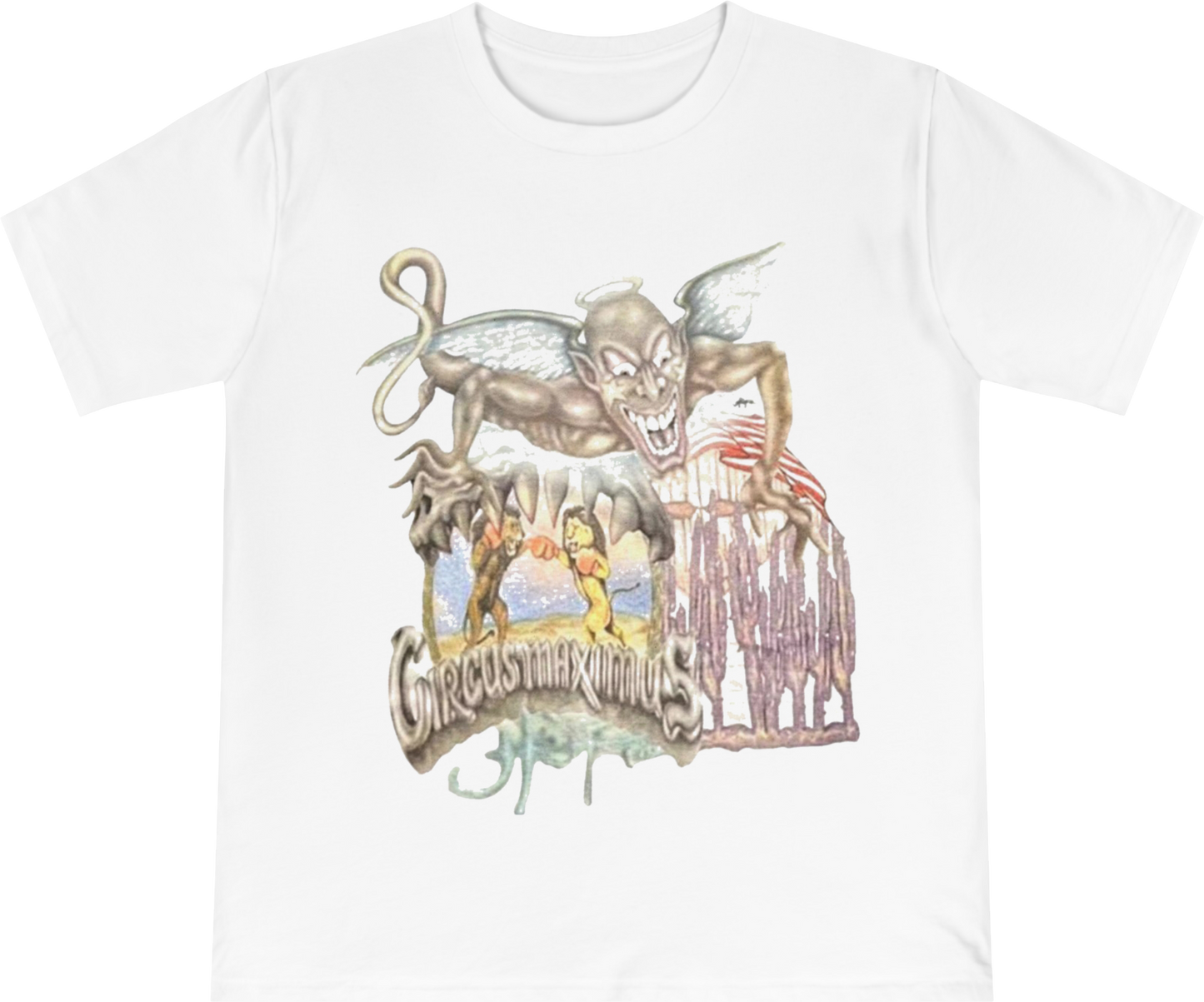 CIRCUS MAXIMUS EUROPE TOUR 2024 TEE WHITE