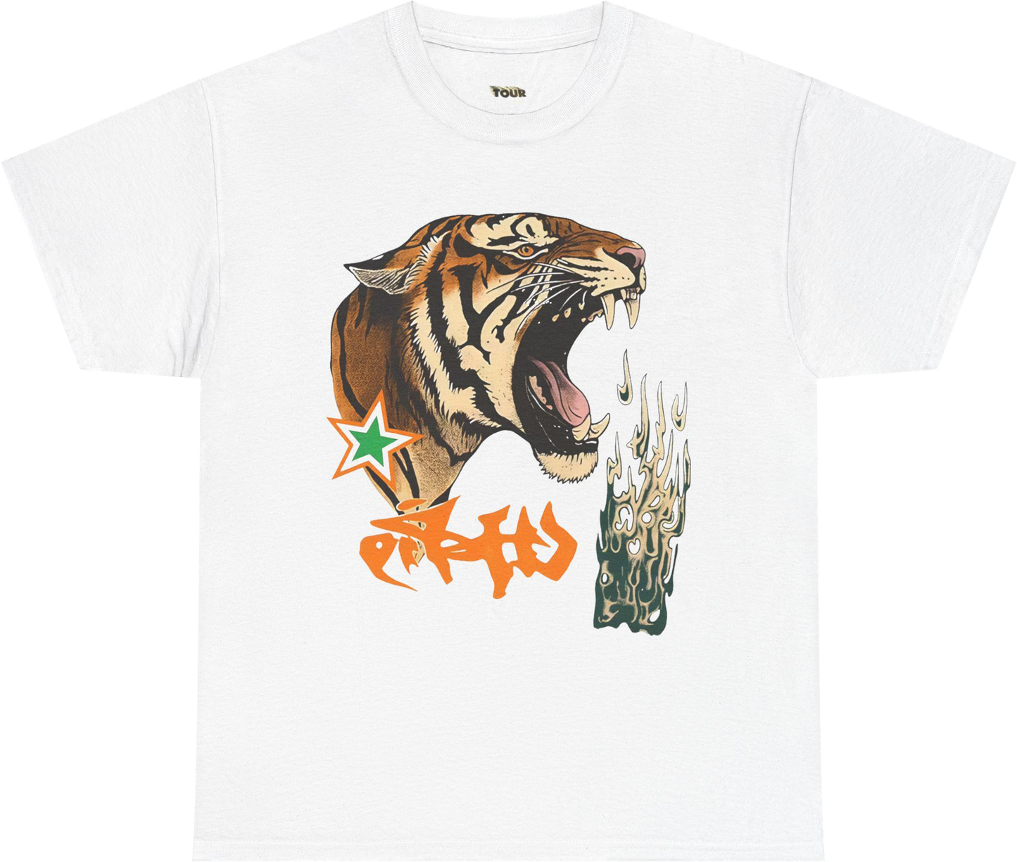 TIGER ROAR INDIA WORLD TOUR TEE