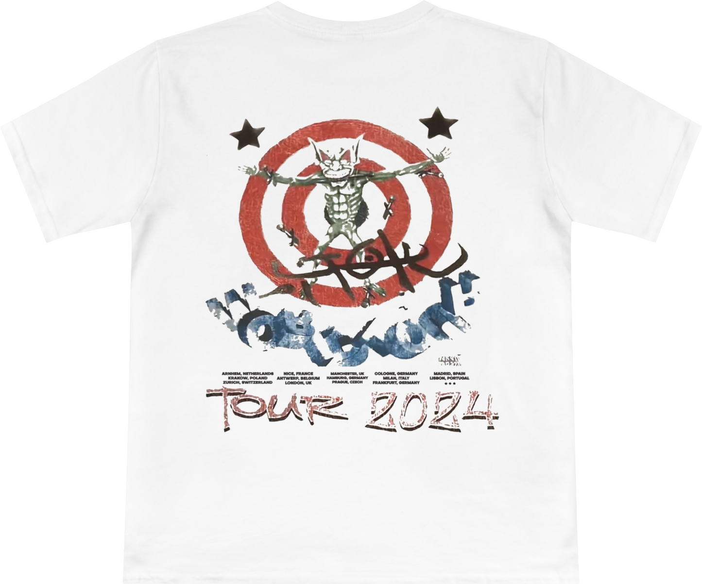 CIRCUS MAXIMUS EUROPE TOUR 2024 TEE WHITE